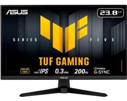 ASUS TUF Gaming VG249Q5A - Full HD Gaming Monitor - 200 Hz - 1 ms - Speakers - 24 Inch