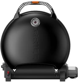 O-Grill 600 Black - Draagbare Gas BBQ - Met Thermometer - Compact & Krachtig - Balkon / Camping - Zwart — thumbnail 1