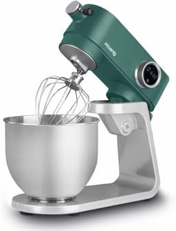 Keukenmachine - Mixer Standmixer - Bakken en Koken - Krachtige Motor - 5 Liter - Mat Rood — thumbnail 5