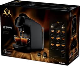 Philips L'OR Barista Sublime Koffiezetapparaat LM9012/65 - Geschikt voor Capsules - Koffiecupmachine en 50 Espresso en Barista Capsules - Zwart — thumbnail 5