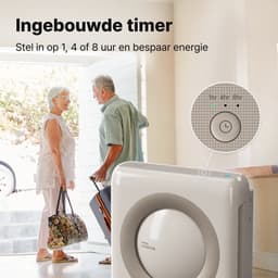 Coway MIGHTY AP-1512HH Luchtreiniger – HEPA 13 filter + Koolstoffilter – CADR 421 m³/u – Voor ruimtes tot 109 m² – Slaapstand – Luchtkwaliteit Indicator – Tegen Hooikoorts, Allergie, Huisstofmijt, Stof & Pollen – Air Purifier - Beige — thumbnail 5