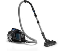 Philips Stofzuiger zonder Zak FC9747/09 - Zuigmond met LED Verlichting - Lang Snoer - Alle Vloertypen - Met HEPA 13 Allergiefilter - Incl 3 Extra Mondstukken - Zwart