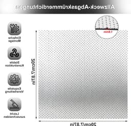 Universele Uitlaatpakking 20x20cm - Duurzame 1.6mm Dikke Multilayer Metaal voor Auto, Motor en Grasmaaier (1 Stuk) — thumbnail 5