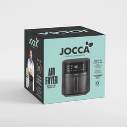 Heteluchtfriteuse - Airfryer Frituurpan - Gezond Koken - Fry Force 360 Graden - 65 Liter - Zwart — thumbnail 3