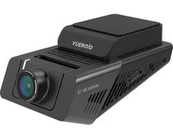 Vueroid - S1 4K Infinite 1CH 64GB - Dashcam - Sony STARVIS 2 -Nachtzicht - Wi-Fi 5.0 - GPS - 24/7 parkeermodus