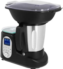 Keukenmachine Koken Hakken - Multifunctionele Keukenrobot - Culinaire Bereiding - Geïntegreerde Weegschaal - 35 L Kom - Zwart — thumbnail 1