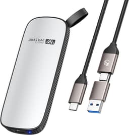 Externe SSD - Draagbare Harde Schijf - Snelle Data Opslag - Aluminium Behuizing - 11.2 x 4.5 x 1.3 cm — thumbnail 1
