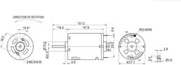 Kleine Stofzuiger Motor - DC Motor - DIY Projecten - Laag Geluidsniveau - 12-24V - Zilver — thumbnail 2