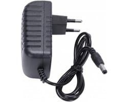 Voeding Adapter - Oplader Stroomkabel - Externe Harde Schijf - 12V Output - 110 cm kabel - Zwart