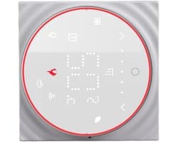 Slimme Thermostaat - Verwarming Thermostaat - Energie Besparen - Programmeerbaar - AC95-240V - Wit