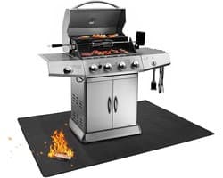 Grote hittebestendige mat voor barbecue en grill, waterdicht, ideaal voor vuurfestivals en bescherming tegen olie en vlammen