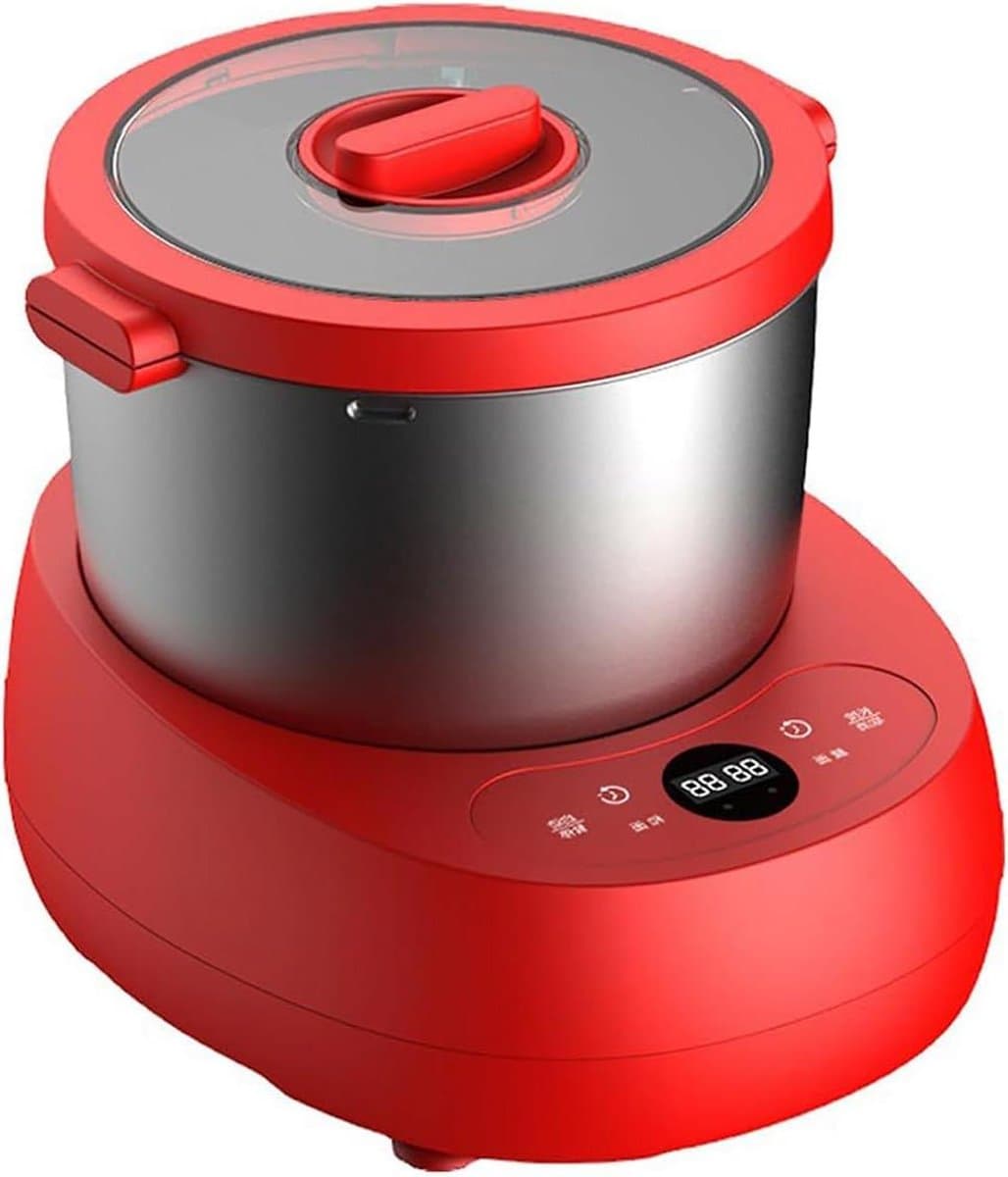 Deegmixer - Keukenmachine - Deeg Kneden - Touchscreen Bediening - 5 Liter Kom - Rood — afbeelding 1