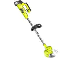 Elektrische Grasmaaier - Gazon Trimmer - Tuin Onderhoud - Lithium Batterij - 2 cm Snijdiameter - Groen
