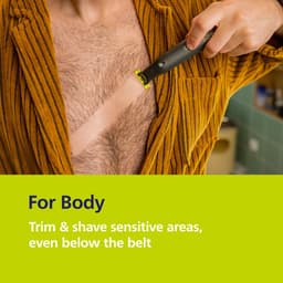 PHILIPS OneBlade Pro 360 Face + Body QP6552/15 Multigroomer Chroom — thumbnail 3
