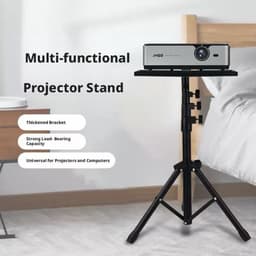 Projector Statief – Universele Laptop & DJ Statief – Standaard -Verstelbaar Opvouwbare Vloerstandaard – Voor Podium, Studio & Thuisgebruik — thumbnail 5
