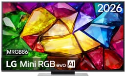 LG 50MRGB8669A 50 inch 4K Mini RGB LED Smart TV, 120 Hz, Dolby Vision, HDR10, webOS 26, ThinQ AI, HDMI 2.1, Wi-Fi, Bluetooth — thumbnail 1