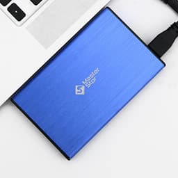 Externe Harde Schijf - Draagbare Opslag - Bestanden Backuppen - Supersnelle USB 3.0 - 25 inch - Blauw — thumbnail 4