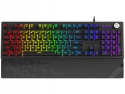 KRUX Frost RGB Membraan Toetsenbord, 107 Toetsen, Volumewiel — thumbnail 1