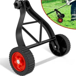 Draadloze Grastrimmer - Verstelbare Steunwielen - Efficiënt Maaien - Universeel Ontwerp - Verminder Trillingsgeluid - Lichtgewicht - Flexibel - Netjes Gazon . — thumbnail 5