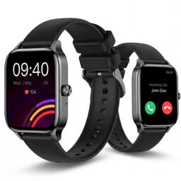 KIMO DIRECT Aurel Smartwatch - Stappenteller - Hartslagmeter - Bloeddrukmeter - Smartwatch Dames & Heren - Android & iOS - Zwart — thumbnail 1