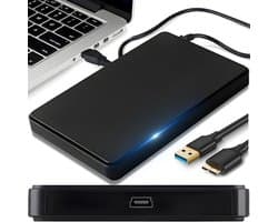 Dailygoods - 2,5 Inch Externe Harde Schijf Behuizing USB 3.0 met Gegevensoverdracht