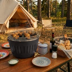 LotusGrill Classic Hybrid Tafelbarbecue - Ø350mm - Antraciet — thumbnail 4