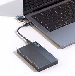 Rolio Externe Harde Schijf Pro - USB 3.1 en USB C - 1Gbps snelheid - 1TB Opslag — thumbnail 3