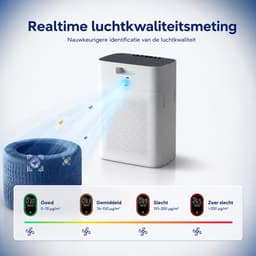 Luchtreiniger met H13 HEPA Filter - Luchtkwaliteitssensor voor Grote Ruimtes 100M2 — thumbnail 4