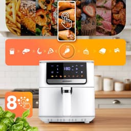 Berdsen BD-662 Serie - Airfryer - 1700W - 6,5L - Wit — thumbnail 1
