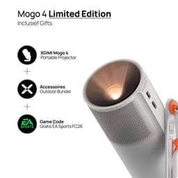 XGIMI MoGo 4 FC26 Bundel - Exclusieve bundel - Draagbare Smart Beamer - Ingebouwde Batterij - met Google TV & Netflix - Harman Kardon speakers — thumbnail 4