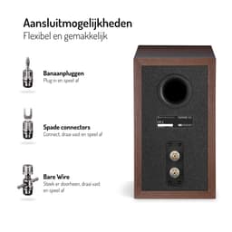 Wharfedale Diamond 12.1i Boekenplank Speakers – Stereo Hifi Set – 2-weg Luidsprekers – Compact Formaat – Passieve Speakers – Walnoot — thumbnail 4