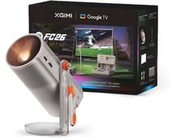 XGIMI MoGo 4 FC26 Bundel - Exclusieve bundel - Draagbare Smart Beamer - Ingebouwde Batterij - met Google TV & Netflix - Harman Kardon speakers