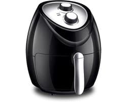 Heteluchtfriteuse - Airfryer Mini - Gezond Koken - 8 Liter Capaciteit - Touchscreen Bediening - Zwart