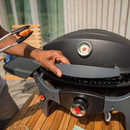LANDMANN Pantera 1.0 Gas barbecue – 3500W – Tafelmodel – Grilloppervlak 48x37 cm – Zwart — thumbnail 5