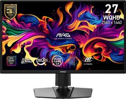 MSI MAG 272QP QD-OLED X24 26.5'' gaming monitor — thumbnail 1