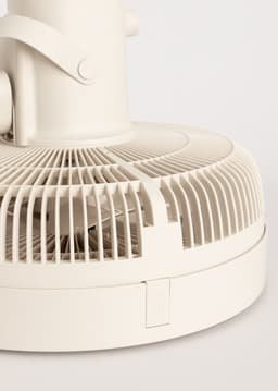CREATE - Opvouwbare staande ventilator 50 W - Verstelbare hoogte - Stille werking - 3 snelheden - Gebroken wit - AIR STAND FOLDABLE — thumbnail 3