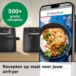 Bosch MAFD661B0 XXL Airfryer - Serie 6 - 12L - 2x6L - Dubbele mand - Tot 8 personen - Zwart — thumbnail 2