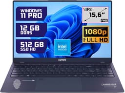 GMR 15.6" FHD Laptop - Intel N95, 12GB RAM, 512GB SSD, Windows 11 Pro - Ideaal voor Thuisgebruik, Kantoor & Studie — thumbnail 1