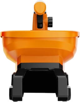 Elektrische zaaimachine - Meststrooier gazon - Efficiënt zaaien - 140° verstelbare hoeken - 55 liter capaciteit - Zwart — thumbnail 1