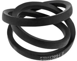 Dailygoods- Aandrijfriem V-riem vervangend onderdeel - Binnenomtrek 750 mm - Buitenomtrek 772 mm - Breedte 10 mm - Compatibel met MTD/Troy-Bilt - Rubber/vezelmaterialen - Grasmaaier Riem