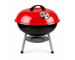 BBQ - compact - ø 35 x 45 cm - bol - Rood