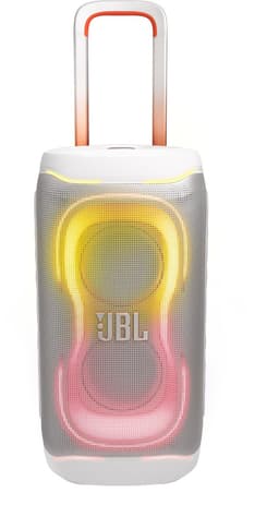 JBL PartyBox 330 - NIEUW - Draadloze Bluetooth Party Speaker – Op Wielen – Uitschuifbare Handgreep - Spatwaterdicht - LED verlichting - 18 uur - Wit — thumbnail 2