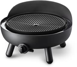 Rookvrije Gasbarbecue - Gas BBQ - Vetafvoer - Gietaluminium grill plaat met ribbels - Rookvrij - incl. Pizzaoven accessoires — thumbnail 1