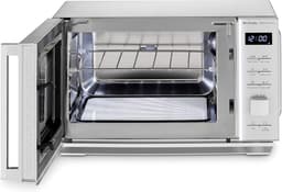 Keramische Magnetron - Grill Oven - Snel Eten Bereiden - Geen Draaiplateau Nodig - 20 Liter - Zilver — thumbnail 2