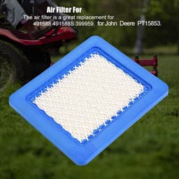Dailygoods- Luchtfilter Vervanging PT15853 - 5 Stuks - Slijtvast - Hoogwaardige Papieren Filter - Metalen Gaasbescherming - Eenvoudige Installatie - Grasmaaierfilter — thumbnail 4