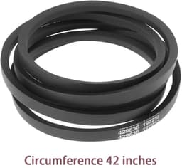 Dailygoods - Deck Belt Grasmaaier Aandrijfriem Vervanging - Compatibel met Diverse Merken — thumbnail 2