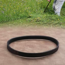 Aandrijfriem Grasmaaier - Reserveonderdeel Rubber - Gazon Onderhoud - Gesloten Lus Ontwerp - 12 mm Breed - Zwart — thumbnail 4