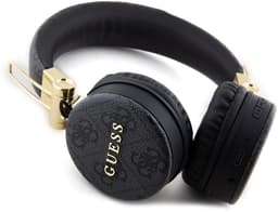 Guess PU Leather 4G Metal Logo Headphone - Geschikt voor Bluetooth Smartphones - Zwart — thumbnail 5