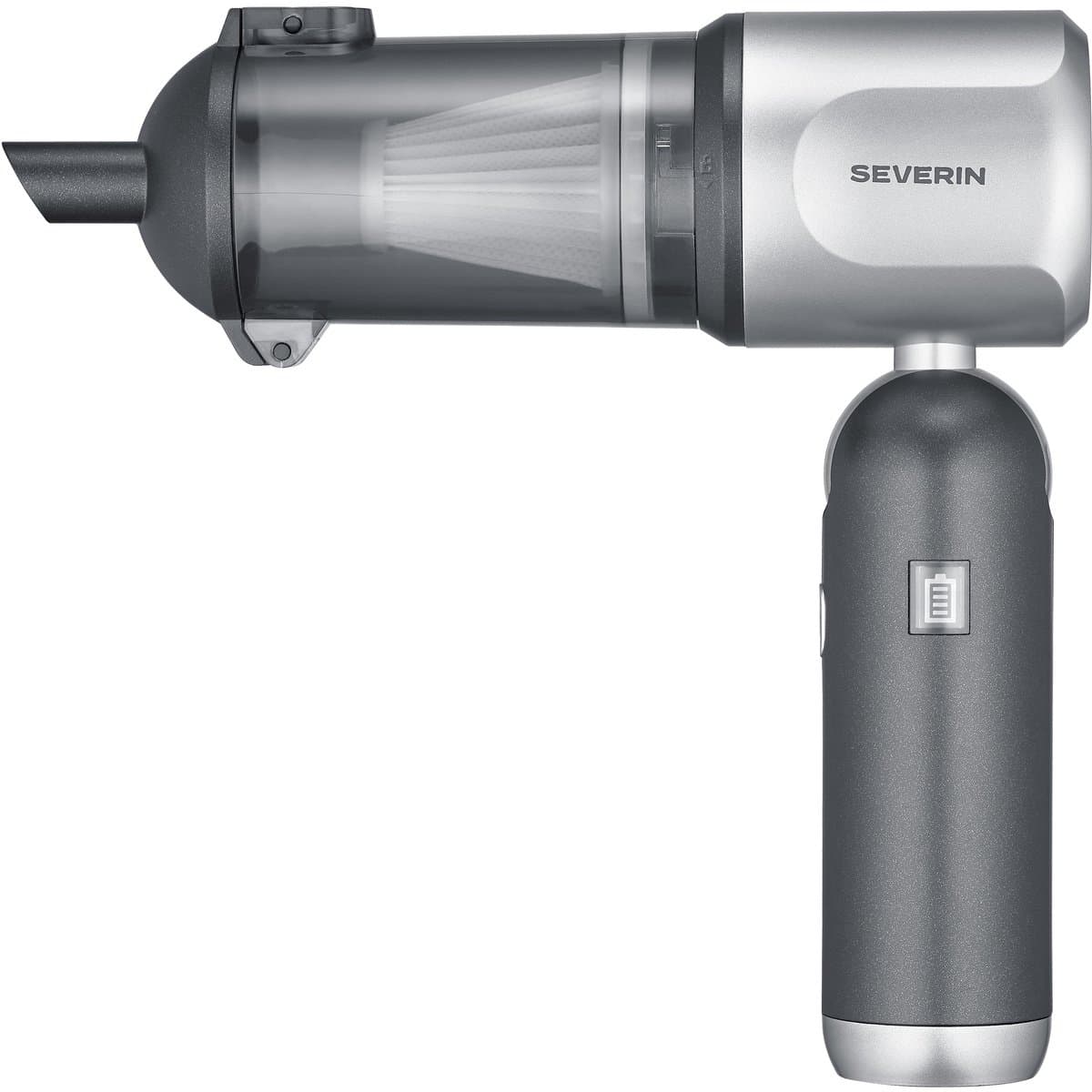 Severin HV 7135 S-Power DuoBoost Staande stofzuiger – Draadloos – 17.000 Pa – 3-in-1 – met 9 Opzetstukken – Antraciet — afbeelding 1