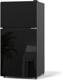 HAUSS SPOLE Minikoelkast – Met Vriesvak 60 L – 42,5 x 44,5 x 87,5 cm – Roestvrij Staal – Zwart – Voor Keuken En Kantoor — thumbnail 5